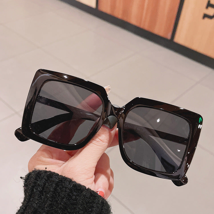 SQUARE PLAIN FACE SUNGLASSES