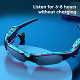 DRIVING POLARIZED SUNGLASSES SPORTS STEREO WIRELESS BLUETOOTH 5.0 HEADSET TELEPHONE RIDING EYES GLASSES