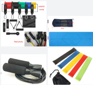 FITNESS RALLY ELASTIC ROPE RESISTANCE BAND