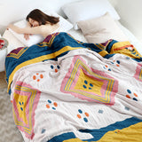 JAPANESE NEW SUMMER FIVE-LAYER COTTON GAUZE TOWEL BLANKET