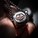 CREATIVE FASHION MULTI-FACETED DICE PENDANT NECKLACE