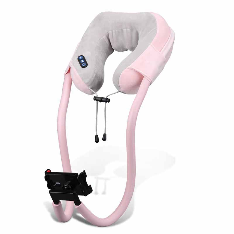 Lazy Mobile Phone Holder U-shaped Massage Pillow