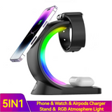 4 In 1 Magnetic Wireless Fast Charger For SmartPhones