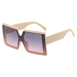 RETRO SQUARE FEMALE SUNGLASSES