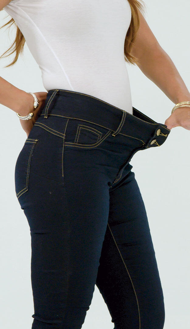 Leggings elásticos efecto jeans cómodos, versátiles y ajustables a cualquier silueta